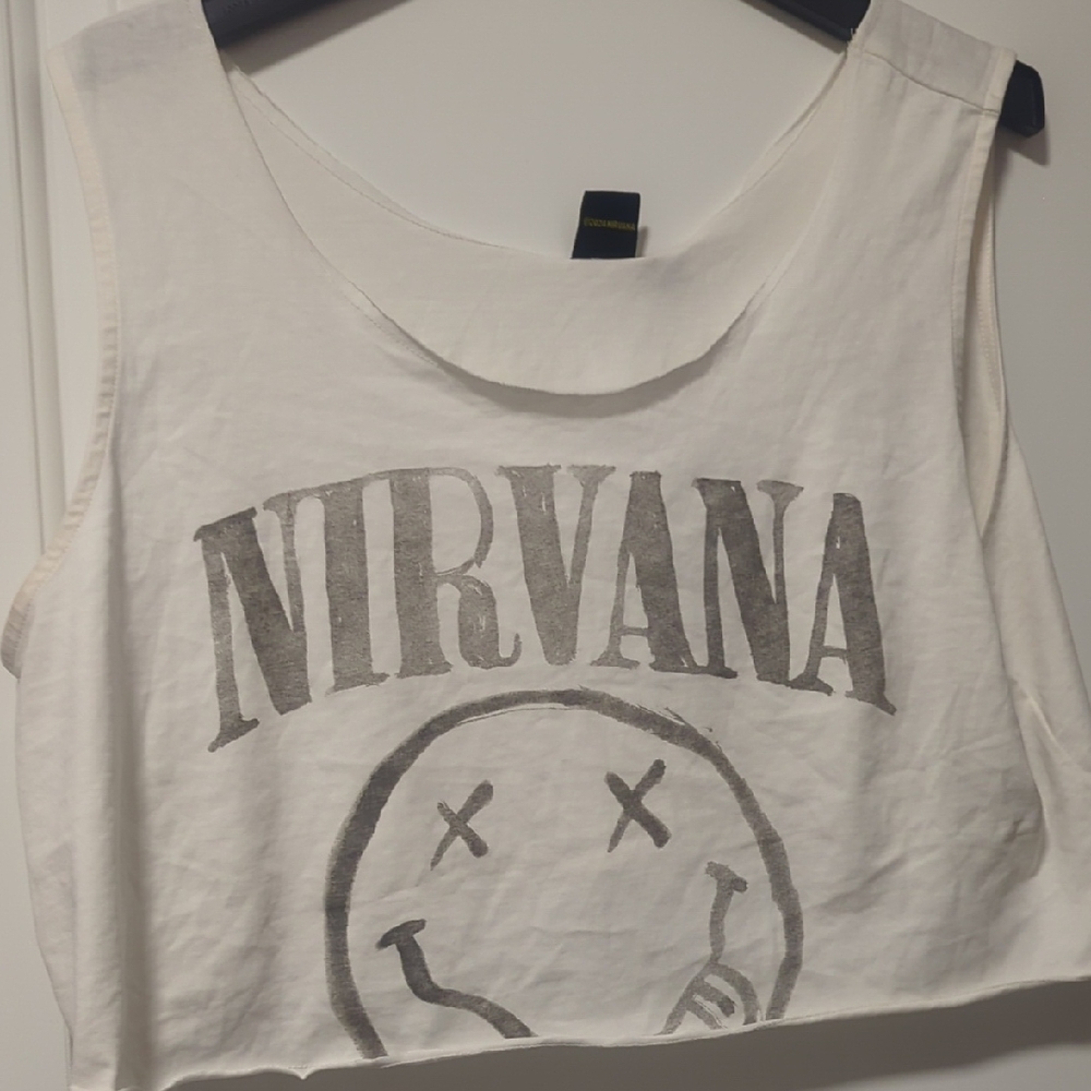 Nirvana Smiley Face Tee